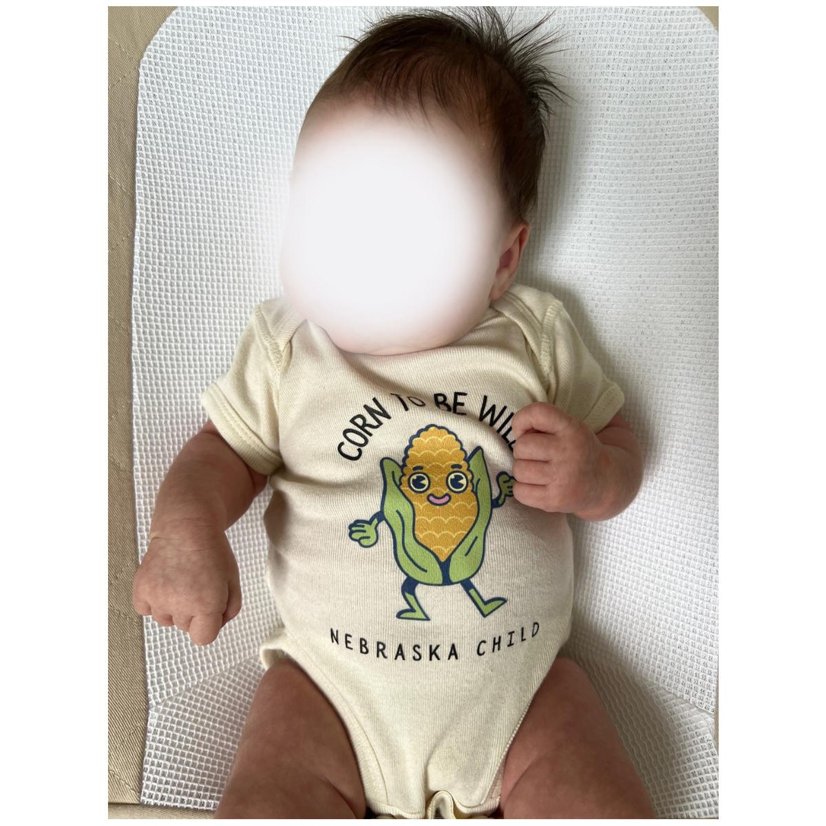 Corn Guy Baby Onesie