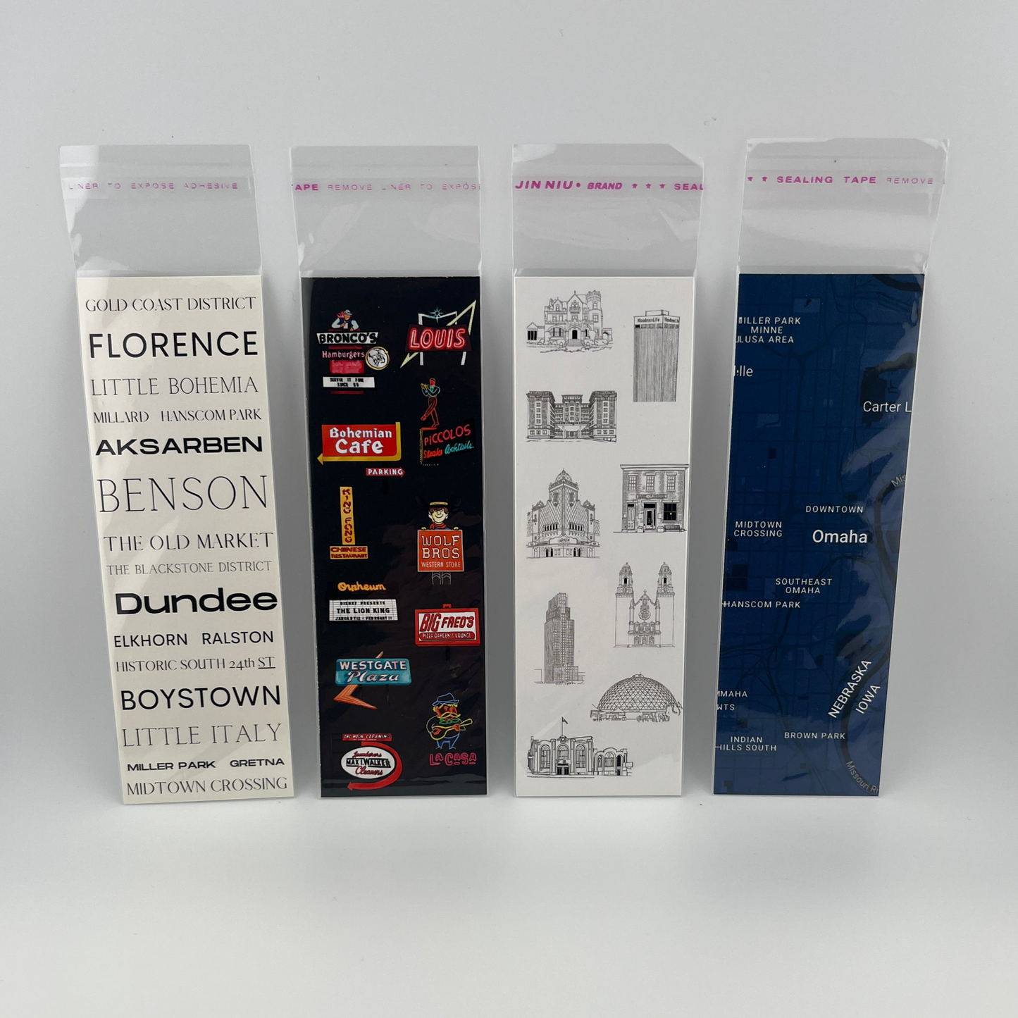 Omaha Bookmark Pack