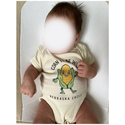 Corn Guy Baby Onesie