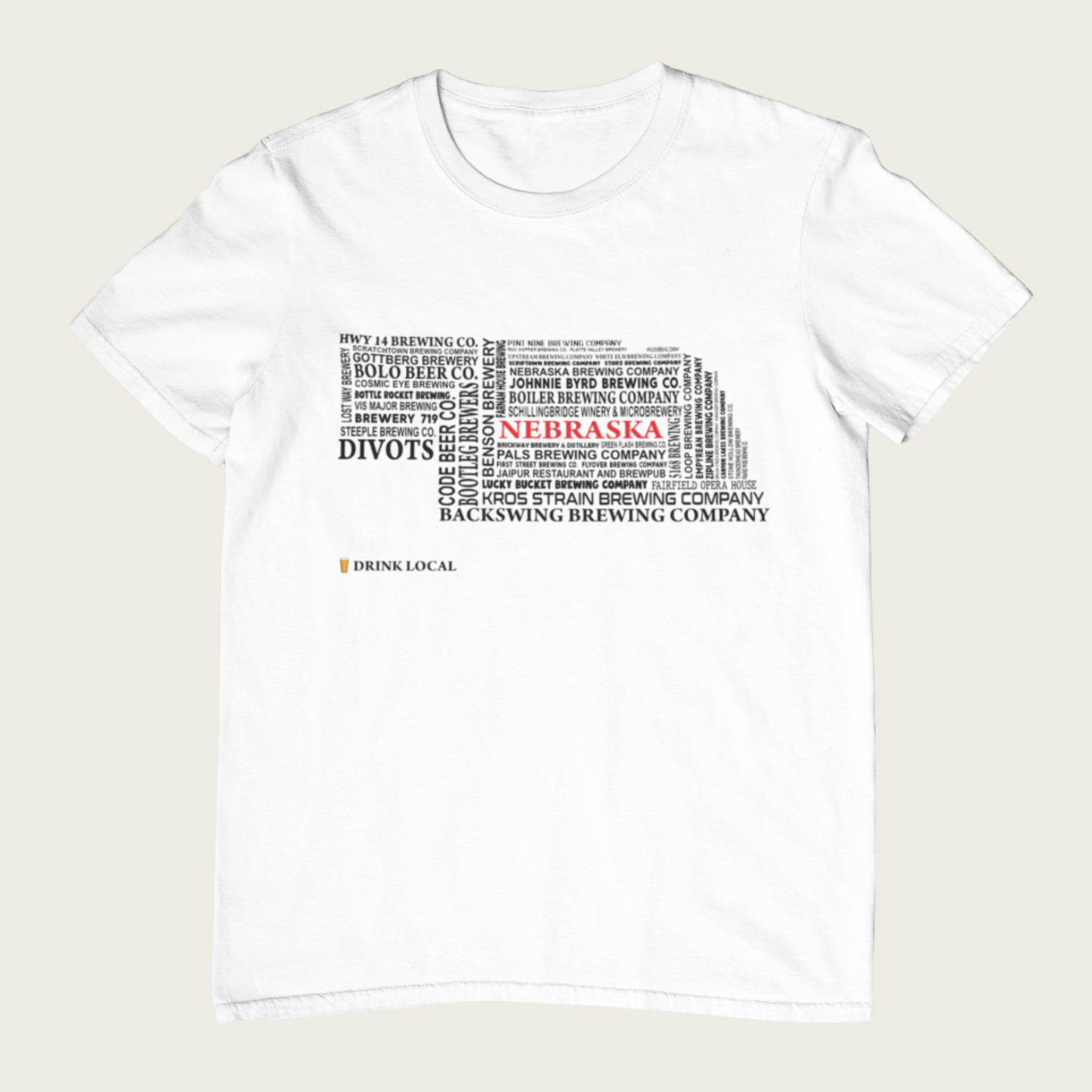 Nebraska Breweries T-Shirt